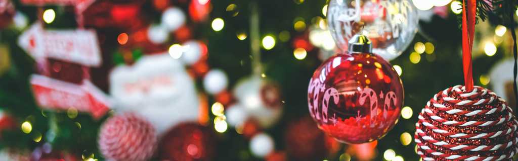 Christmas tree with decorations