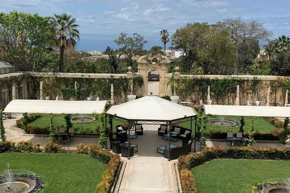 Walkway in a garden