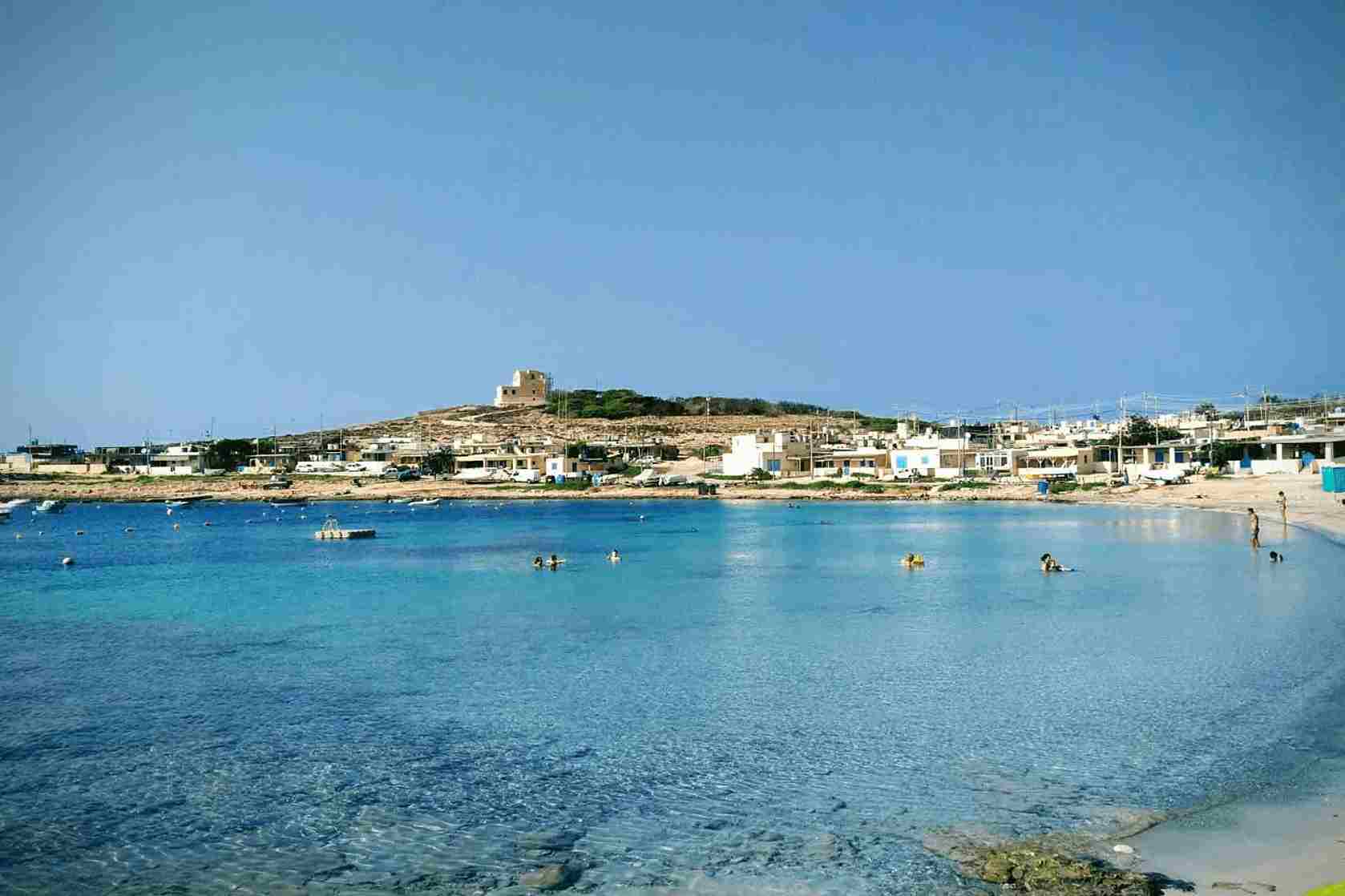 white tower beach malta