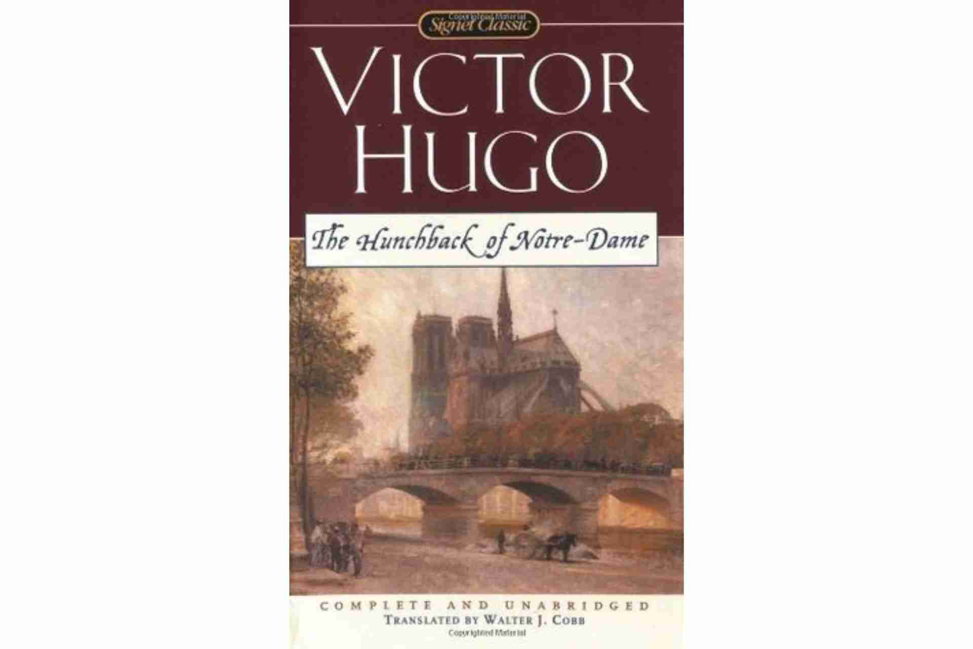 Book cover The Huncback of Notre Dame by Victor Hugo