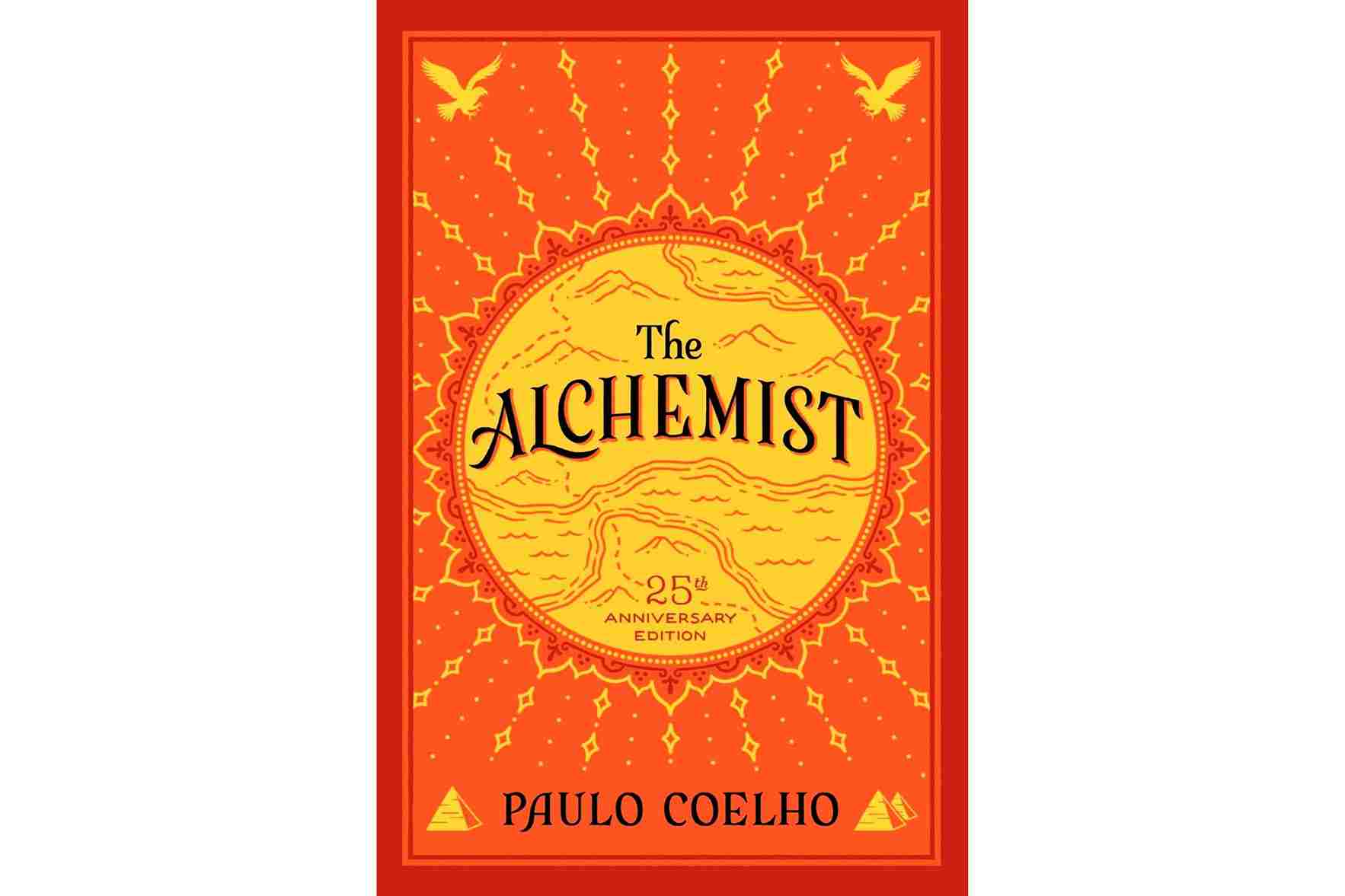 Book cover of The Alchemist by Paulo Coelho