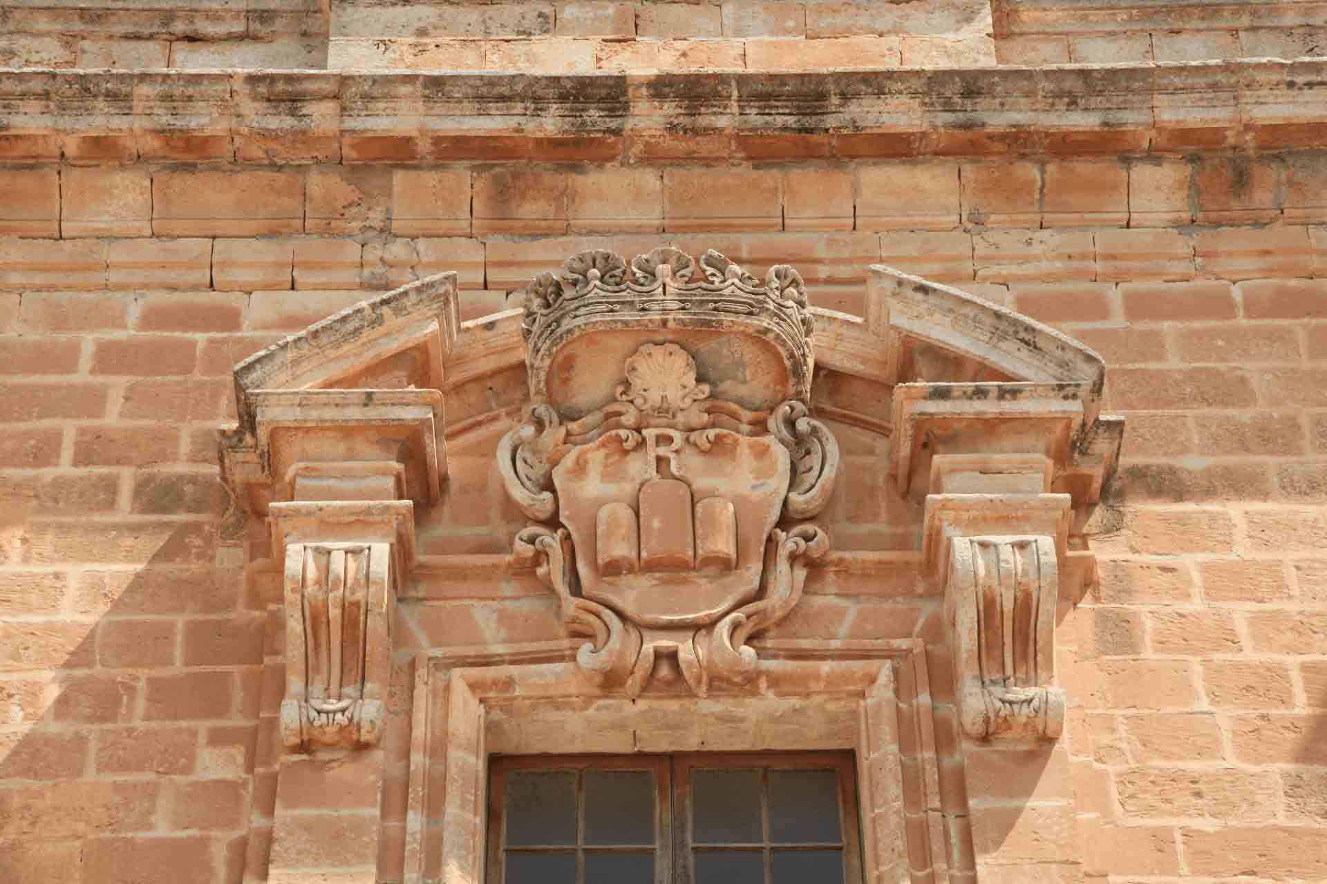 Monte della Redenzione degli Schiavi coat of arms selmun palace malta mellieha