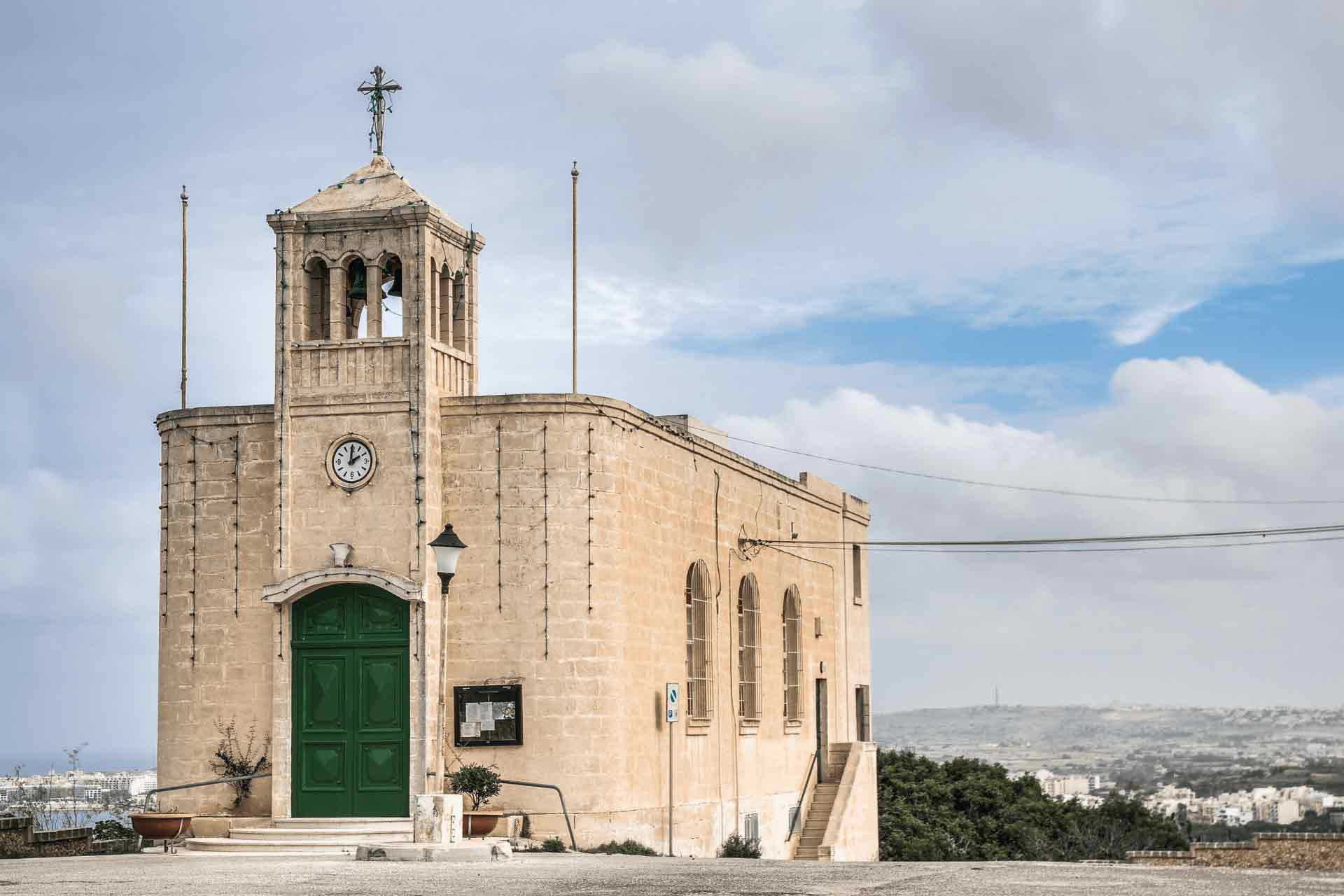 selmun chapel baroque building malta mellieha