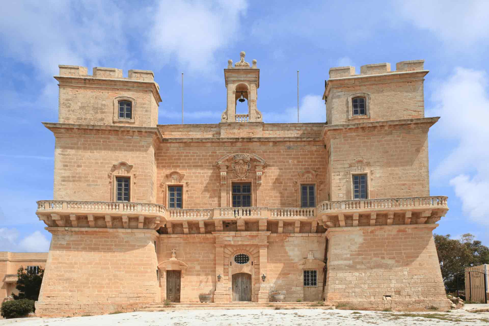 selmun palace image baroque building malta mellieha