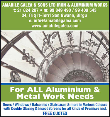 Amabile Galea & Sons Ltd Iron & Aluminium Works - Metal Works