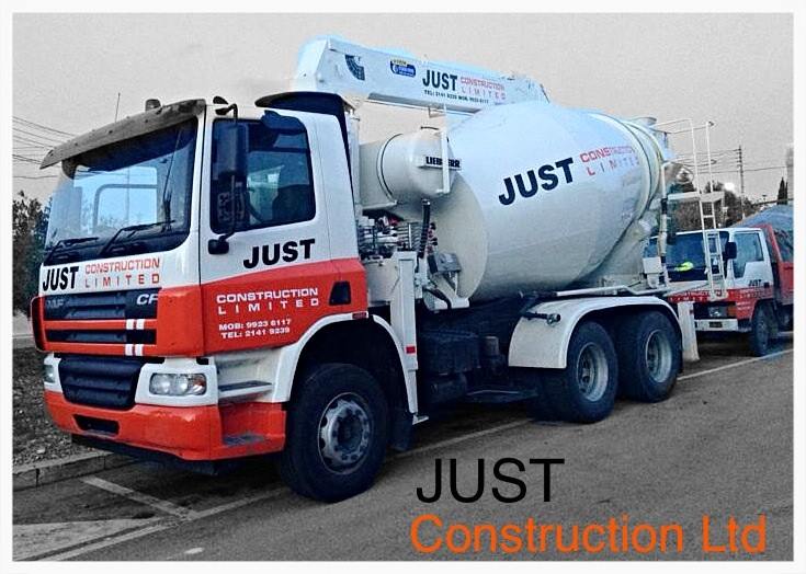 Just Construction Ltd - Concrete Pumping Service