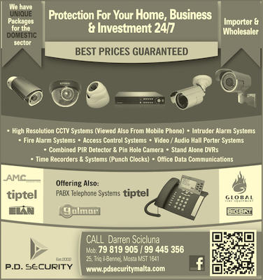 P D Security Installations - Closed Circuit Television Systems (Cctv)
