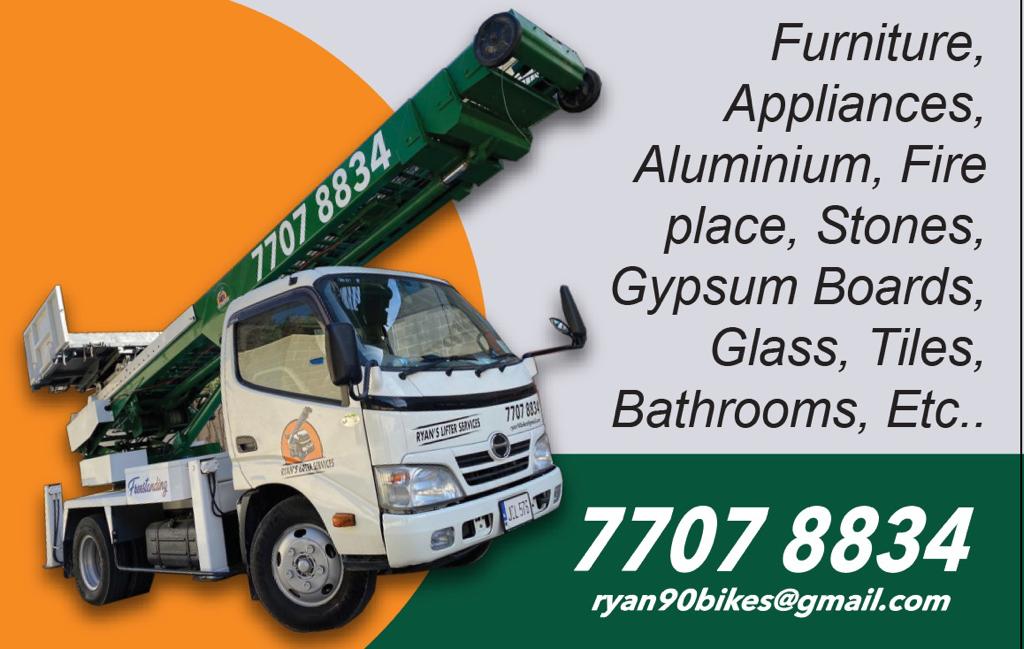 Ryan's Lifter Services - Furniture-Lifting